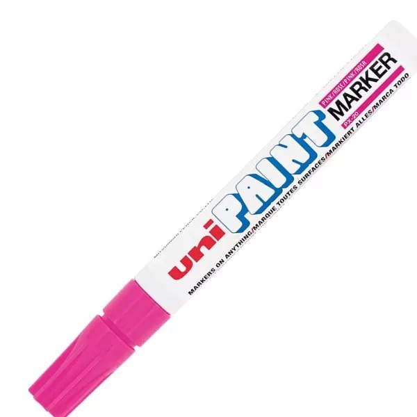 MARCADOR PERM. DELG. UNI-PAINT PX20 PRED. ROSA E12 C144